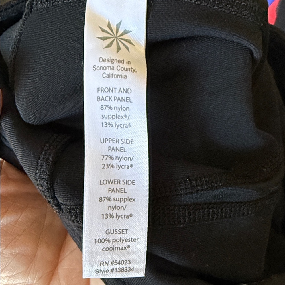 Athleta Revelation Sparkle Black Leggings - Picture 10 of 10